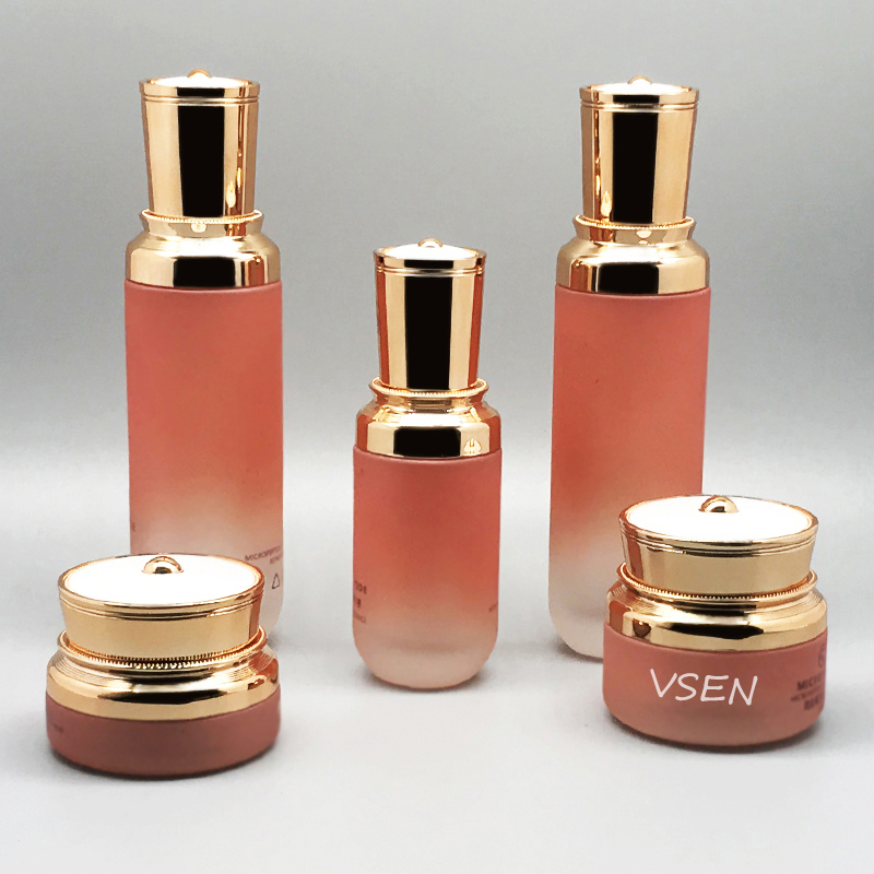 新款化妆品包装瓶子  化妆品包材定制批发  乳液(图2)